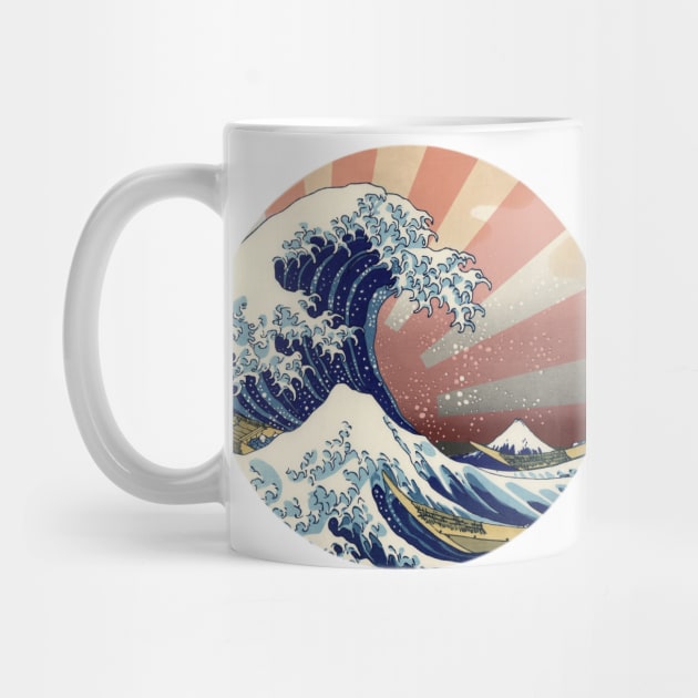 HOKUSAI WAVE by Blue Pigeon